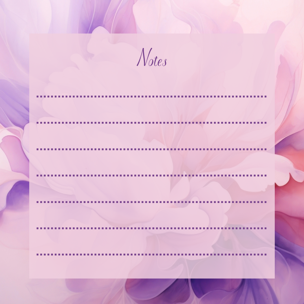 The Bloom Collection- Floral Notepads