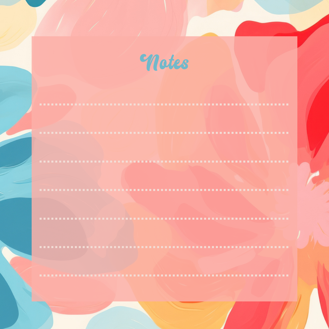The Bloom Collection- Floral Notepads