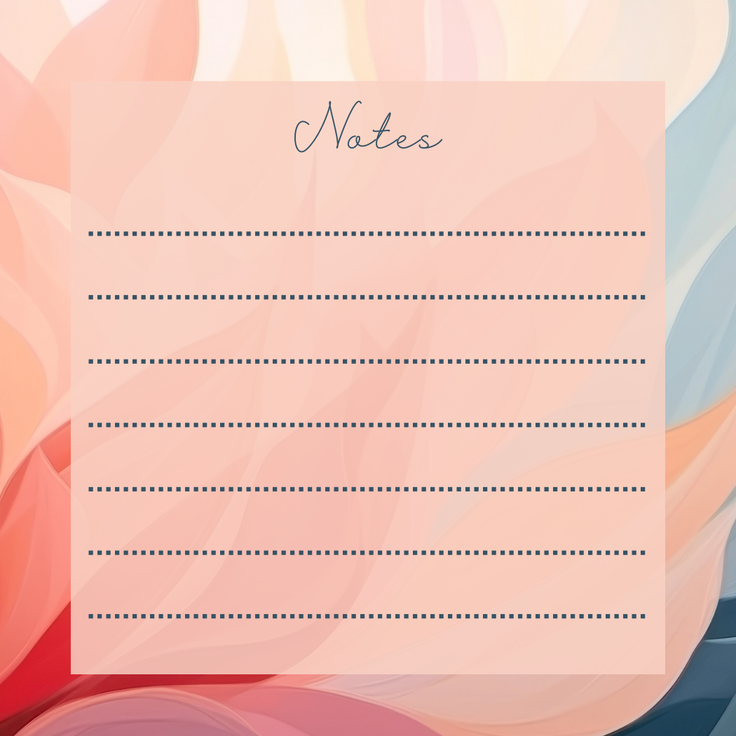 The Bloom Collection- Floral Notepads