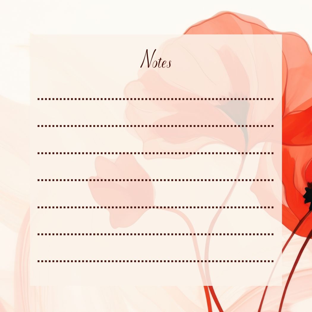 The Bloom Collection- Floral Notepads